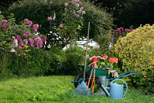 Beautiful garden maintained by Gardener Newham